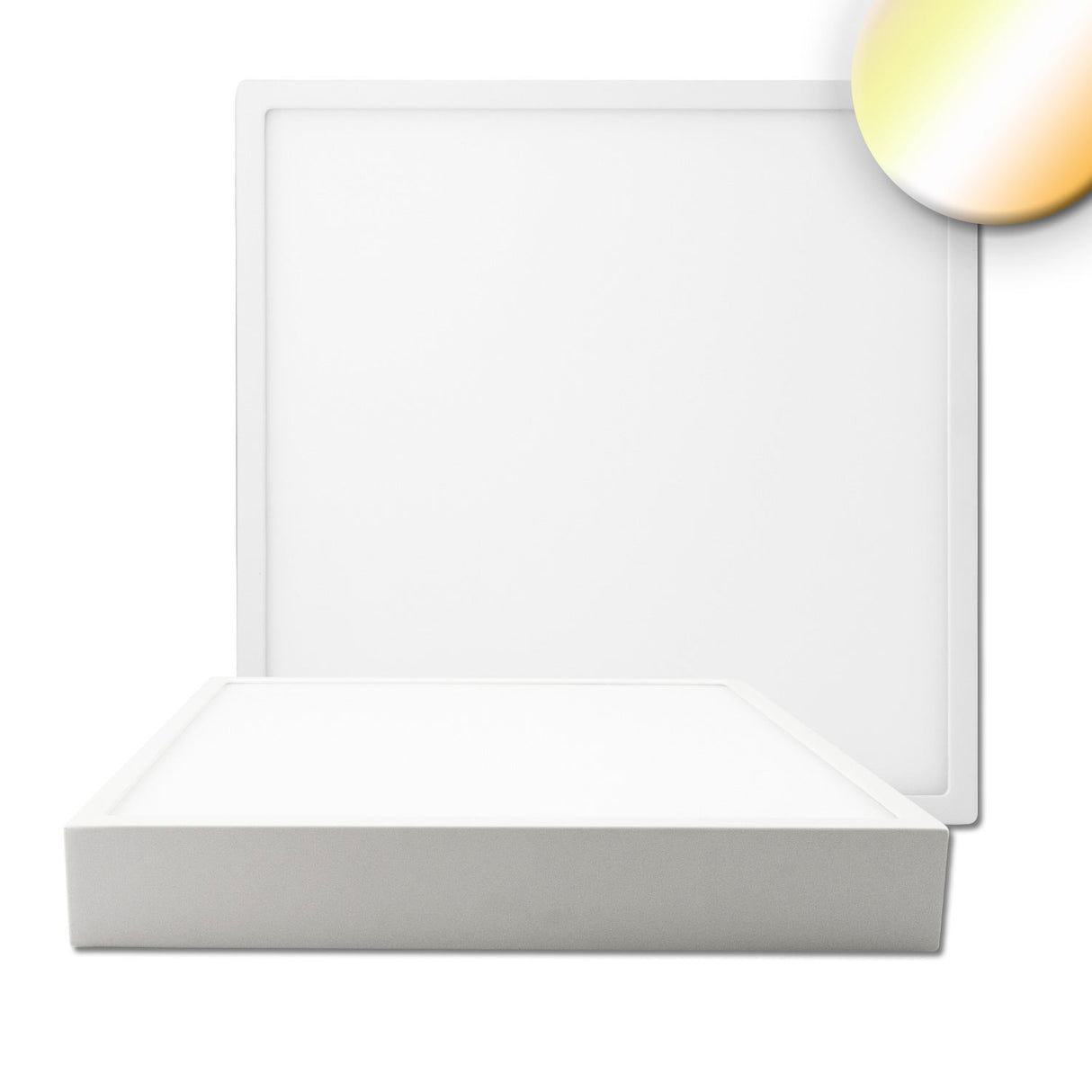 LED Deckenleuchte PRO weiß, 30W, eckig, 300x300mm, ColorSwitch 2700|3000|4000K, dimmbar