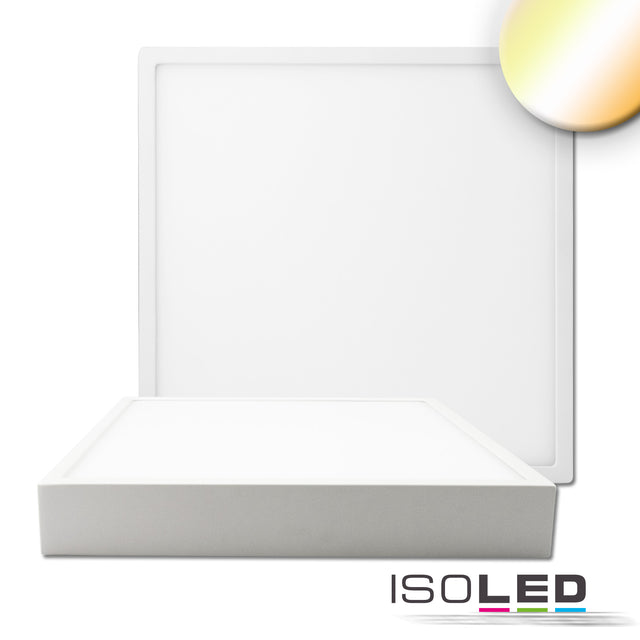 LED Deckenleuchte PRO weiß 30W eckig 300x300mm ColorSwitch 2700|3000|4000K dimmbar - Beleuchtung