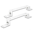 Montagebügel 2 STK für ISOLED LED Panel 300x1200 weiß RAL 9016 - Beleuchtung