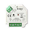 Kompatibel mit dem ZigBee 3.0 Kommunikationsstandard, Pairing mit ZigBee GreenPower Eingabegeräten möglich, optionaler Schließ-Taster Eingang