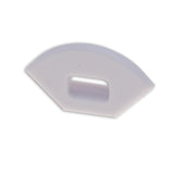 Endkappe EC88 für Profil CORNER10 SLIM mit Kabeldurchführung, 1 STK