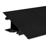 LED Aufbauleuchtenprofil HIDE TRIANGLE Aluminium schwarz RAL 9005 200cm - Beleuchtung