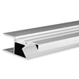 LED Aufbauleuchtenprofil HIDE ASYNC Aluminium eloxiert 200cm - Beleuchtung