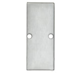 Endkappe EC90 Aluminium eloxiert für Profil HIDE DOUBLE inkl. Schrauben