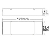 DALI DT8 1 Adresse Universal Push-Dim PWM-Dimmer 4 Kanal 12-36V 4x5A 48V 4x3A - Beleuchtung
