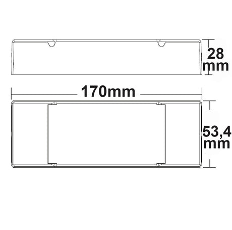 DALI DT8 1 Adresse Universal Push-Dim PWM-Dimmer 4 Kanal 12-36V 4x5A 48V 4x3A - Beleuchtung