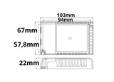 LED Konstantstrom Trafo 300-900mA (9-58V) 30W Push/1-10V/DALI-2 dimmbar SELV - Beleuchtung