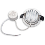 LED Einbauleuchte Slim68 weiß rund 9W warmweiß dimmbar - Beleuchtung