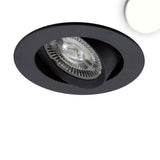 LED Einbauleuchte Slim68 schwarz rund 9W neutralweiß dimmbar - Beleuchtung