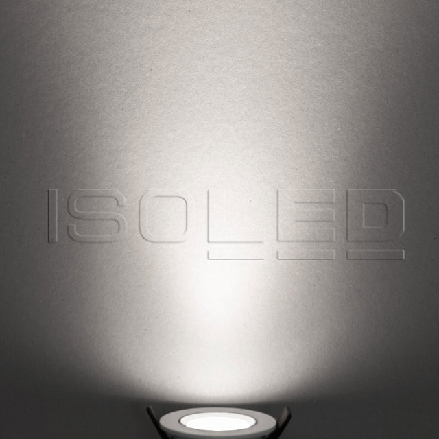 LED Einbauleuchte Slim68 MiniAMP schwarz rund 8W 24V DC neutralweiß dimmbar - Beleuchtung