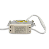 LED Downlight 9W rund ultraflach silber neutralweiß dimmbar - Beleuchtung