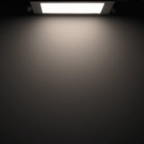 LED Downlight 15W eckig ultraflach silber neutralweiß dimmbar - Beleuchtung