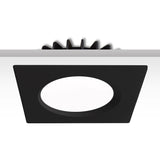 Cover Aluminium rückversetzt schwarz für Sys-90