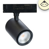 3-Phasen Schienen-Strahler fokussierbar 42W 20°-70° schwarz matt 3500K CRI92 - Beleuchtung