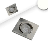 LED Einbauleuchte Slim68 Alu gebürstet eckig 9W neutralweiß dimmbar - Beleuchtung