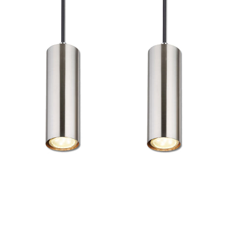 Hängeleuchte nickel matt, 4xGU10 Fassung, exkl. Leuchtmittel