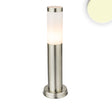 Pollerleuchte 450 Edelstahl IP44 warmweiß inkl. E27 LED Leuchtmittel 9W - Beleuchtung