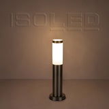 Pollerleuchte 450 Edelstahl IP44 warmweiß inkl. E27 LED Leuchtmittel 9W - Beleuchtung