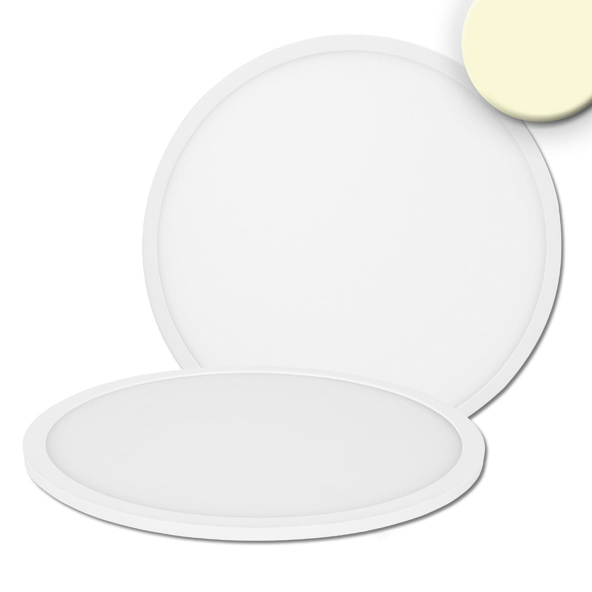 LED Deckenleuchte Slim300 Up&Down, weiß, 18W, rund, DN300, warmweiß