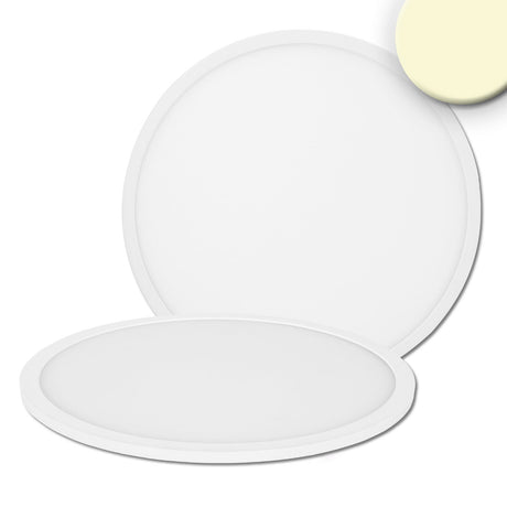 LED Deckenleuchte Slim300 Up&Down, weiß, 18W, rund, DN300, warmweiß