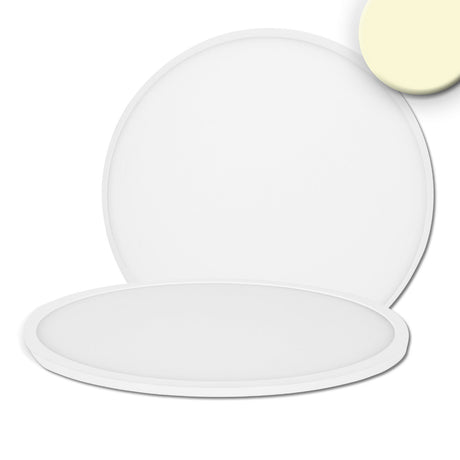 LED Deckenleuchte Slim420 Up&Down weiß 24W rund DN420 warmweiß - Beleuchtung
