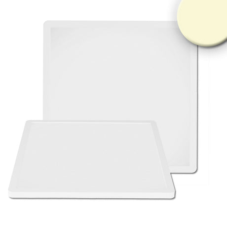 LED Deckenleuchte Slim300 Up&Down weiß 18W eckig 300x300mm warmweiß - Beleuchtung