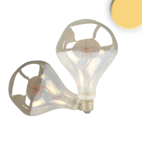E27 Vintage Line LED Roundbulb A125 unregular Smoky 4W 2200K - Beleuchtung