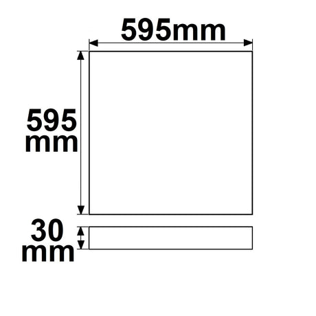 LED Panel Backlight Line 600 UGR<19 8H/8H CRI90 36W neutralweiß - Beleuchtung