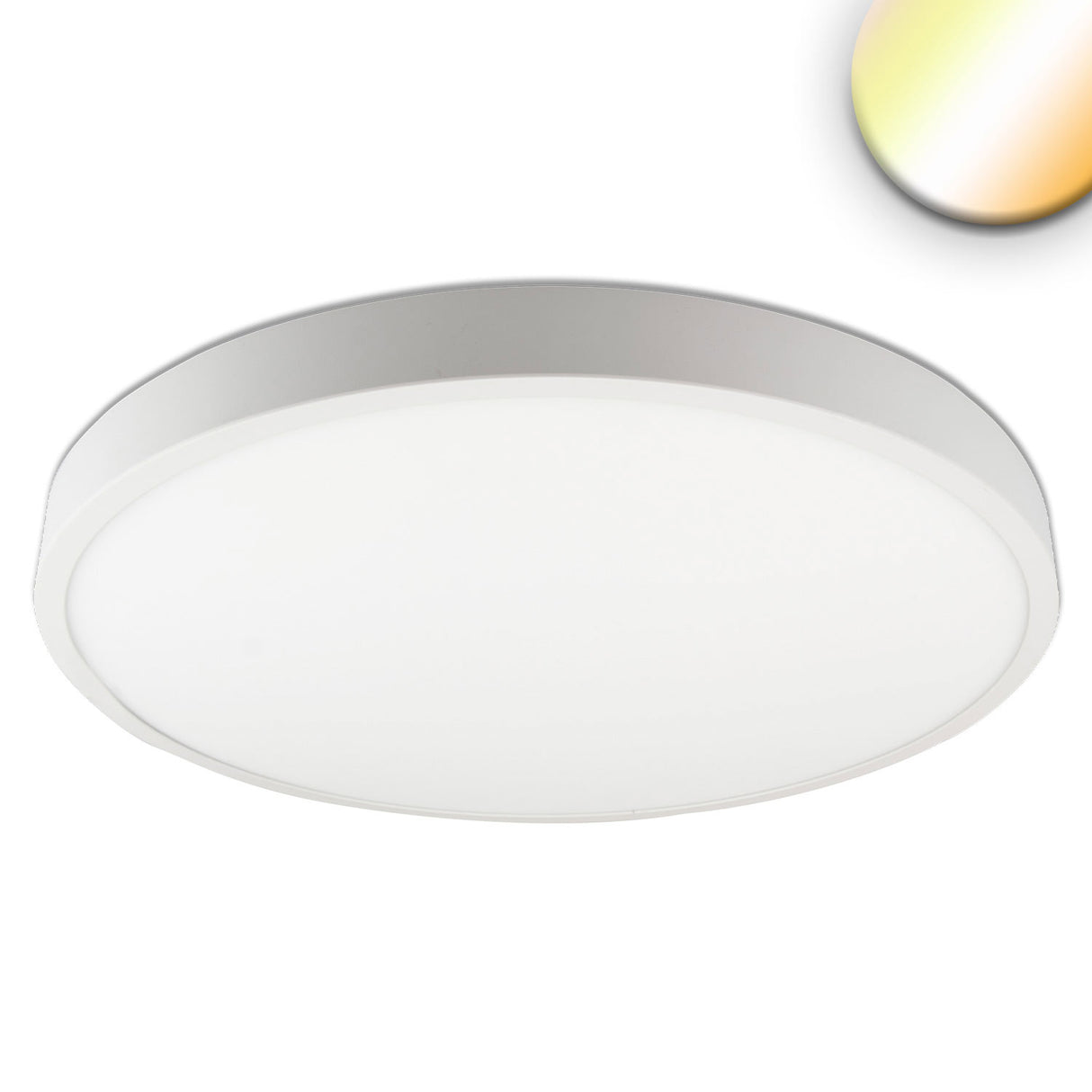 LED Deckenleuchte PRO weiß, 36W, rund, DN500, ColorSwitch 2700|3000|4000K, dimmbar