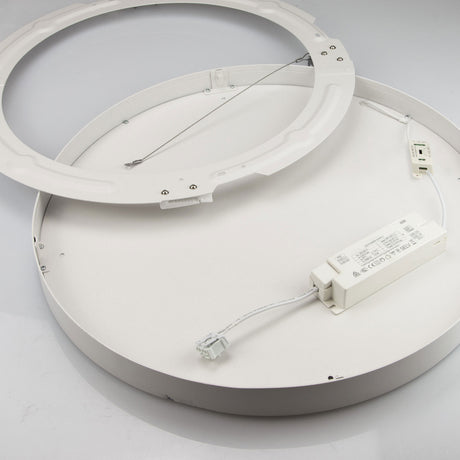 LED Deckenleuchte PRO schwarz, 36W, rund, DN500, ColorSwitch 2700|3000|4000K, dimmbar