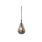 Pendelleuchte black Glas E14 50-300cm exkl. Leuchtmittel exkl. Baldachin - Beleuchtung