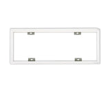 Aufbaurahmen weiß RAL 9016, Höhe 7cm, für LED Panels 300x1200, steckbare Schnellmontage