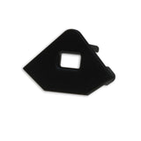 Endkappe EC97 schwarz für Profil CORNER11n mit Kabeldurchführung, 1 STK