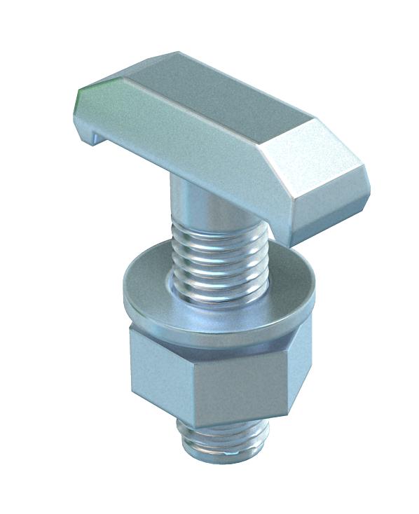 BETTERMANN Hammerkopfschraube 17mm ST MS40HB M8x60 ZL M8x60mm f.MontSchien