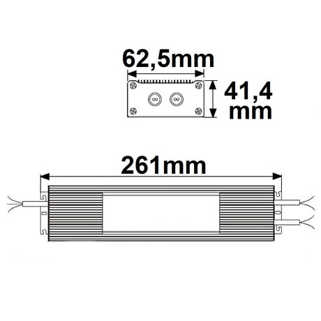 LED Trafo V2 24V/DC 0-320W IP67 SELV - Beleuchtung
