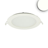 LED Downlight 12W rund ultraflach blendungsreduziert weiß neutralweiß dimmbar CRI90 - Beleuchtung