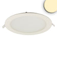 LED Downlight 18W rund ultraflach blendungsreduziert weiß warmweiß dimmbar CRI90 - Beleuchtung