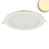 LED Downlight 18W rund ultraflach blendungsreduziert weiß warmweiß CRI90 - Beleuchtung