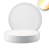 LED Deckenleuchte PRO weiß, 24W, rund, DN225, ColorSwitch 2700|3000|4000K, dimmbar