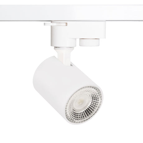 3-Phasen Schienen-Adapter Mini für GU10-Spots weiß matt - Beleuchtung