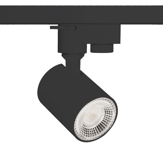 3-Phasen Schienen-Adapter Mini für GU10-Spots schwarz matt - Beleuchtung