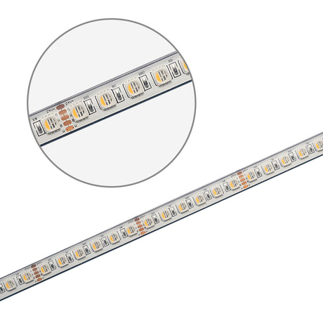 LED AQUA RGB + WW Flexband 24V DC 19W IP68 5m Rolle 96 LED/m - Beleuchtung