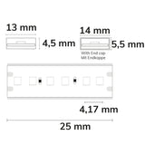 LED AQUA930 Linear Flexband 24V DC 10W IP68 3000K 5m Rolle 240 LED/m - Beleuchtung