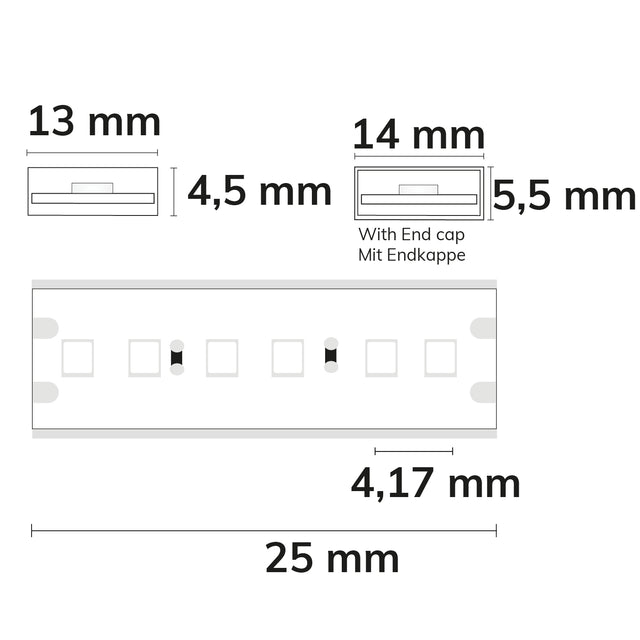 LED AQUA930 Linear Flexband 24V DC 10W IP68 3000K 5m Rolle 240 LED/m - Beleuchtung