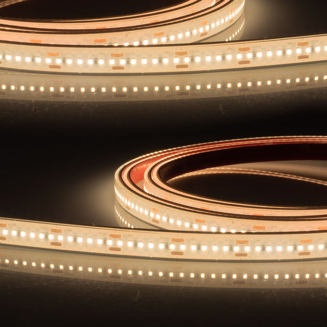 Trennstelle: 25mm mit je 6 SMD | Pitch (Lichtpunkt Mitte-Mitte): 4,17mm | 1 Einheit (Rolle) = 5m | max. Flexbandlänge pro Einspeisung: 5m | Längentoleranz + Wärmeausdehnung: 1% | kein Kühlprofil erforderlich | inkl. 3M VHB Klebeband | Untergrund vor dem Ankleben reinigen und entfetten! Nicht wieder ablösen! | Silikon Verguss | BESONDERHEIT: Anschlusskabel beidseitig