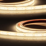 Trennstelle: 25mm mit je 6 SMD | Pitch (Lichtpunkt Mitte-Mitte): 4,17mm | 1 Einheit (Rolle) = 5m | max. Flexbandlänge pro Einspeisung: 5m | Längentoleranz + Wärmeausdehnung: 1% | kein Kühlprofil erforderlich | inkl. 3M VHB Klebeband | Untergrund vor dem Ankleben reinigen und entfetten! Nicht wieder ablösen! | Silikon Verguss | BESONDERHEIT: Anschlusskabel beidseitig
