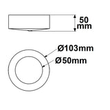 DALI-2 Master PIR Aufputz-Bewegungssensor schwarz Höhe/Radius 12m Versorgung via DALI-Bus - Beleuchtung