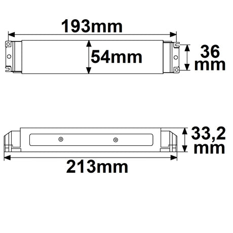 LED PWM-Trafo 24V/DC 0-75W IP20 Push/DALI dimmbar SELV - Beleuchtung