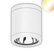 LED Deckenaufbaustrahler IP65 weiß 10W ColorSwitch 3000|4000|5000K dimmbar - Beleuchtung