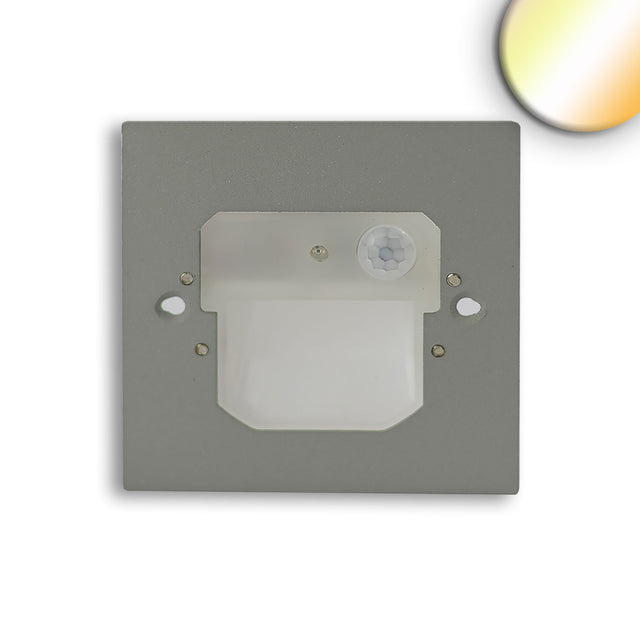 Isoled LED Wandeinbauleuchte Sys-Wall68 2W PIR Sensor ColorSwitch 3000K 4000K 6000K 230V